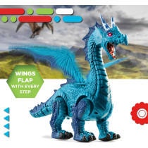 Discovery Kids RC Dragon Smoke Toy – Realistic Roaring, Light-Up & Remote Control