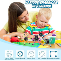 10 pcs Fidget Spinners Déformables – Jouets Anti-Stress Créatifs