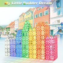 Blocs Magnétiques Enfants Jouets STEM Cadeau Anniversaire 3-8+