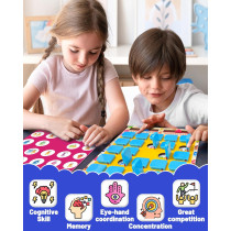 Matching Memory Game for Kids Ages 3-8 | Travel & Birthday Gift Toy