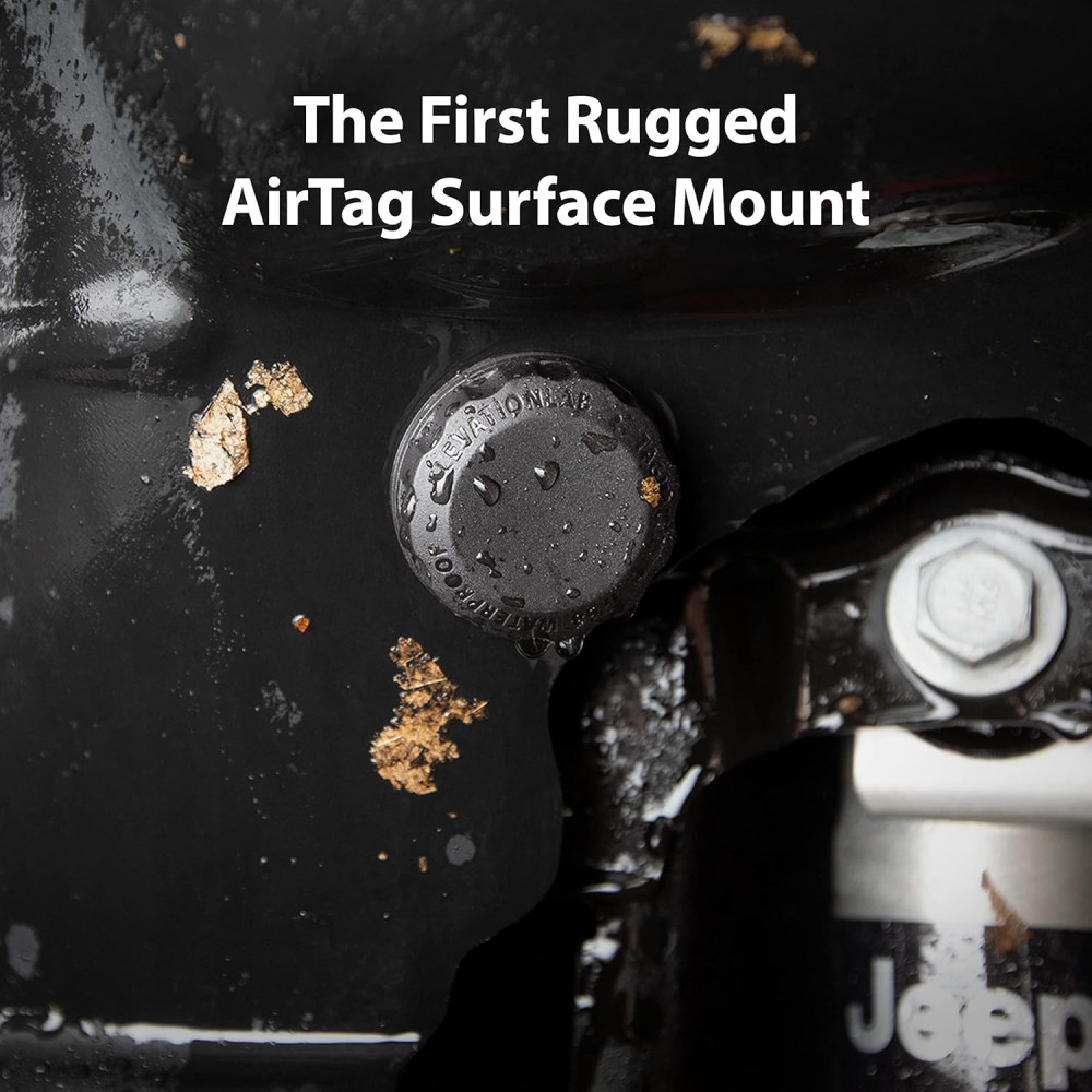Elevation Lab AirTag Adhesive Mount - Waterproof, Indestructible TagVault™