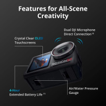 DJI Osmo Action 5 Pro Combo - Waterproof 4K/120fps Action Camera