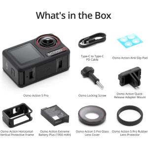DJI Osmo Action 5 Pro Combo - Waterproof 4K/120fps Action Camera