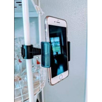 Golf Phone Holder Clip for Swing Recording – Fits Alignment Sticks & Shafts
