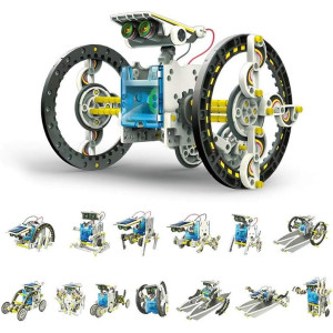 SolarBot.14 : Kit Robot Solaire STEM pour Enfants 10+