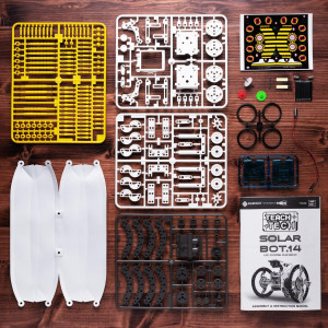 SolarBot.14: Transforming Solar Robot Kit for Kids 10+ STEM Learning