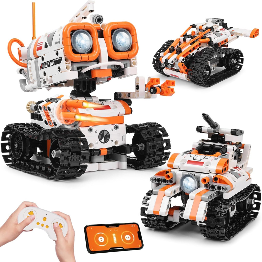 Kits Robots STEM 3-en-1 pour Enfants 8-12 ans – Cadeau Idéal
