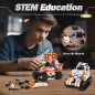 Kyanio 3-in-1 STEM Robot Building Kit: Remote Control, Tank & Vehicle - 560 Pieces of Creative Fun!
