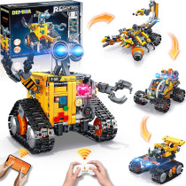 Kit Robot Rechargeable 4-en-1 pour Enfants & Adultes, 588 pcs