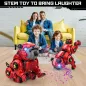 Chien Robot Télécommandé Interactif: Danse, Musique & Acrobaties! Le Cadeau STEM Amusant dès 5 Ans!