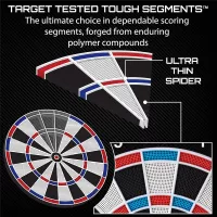 Viper Showdown Cible Électronique Dartboard 30+ Jeux LCD