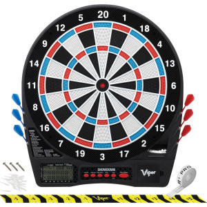 Viper Showdown Electronic Dartboard - 30+ Games, Auto Scoring & LCD