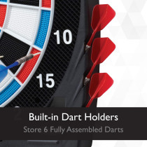 Viper Showdown Electronic Dartboard - 30+ Games, Auto Scoring & LCD