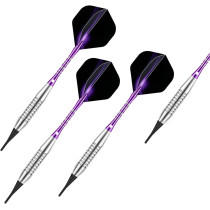 Colorful Soft Tip Darts Set - 18g & 21g with Flights & O-Rings