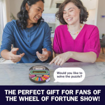 Educational Wheel of Fortune Game - Classic Handheld Puzzle for Travel & Fun