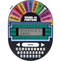 Educational Wheel of Fortune Game - Classic Handheld Puzzle for Travel & Fun