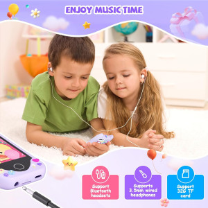 Kids Smartphone Toy for Girls | Toddler Gift Age 3-6, Touchscreen & Games