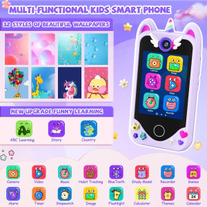 Smartphone Enfant Fille 3-6 Ans - Cadeau Noël & Anniversaire