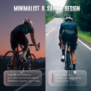 Airtag Bike Mount - Hidden Seatpost Holder for Apple Airtags & Garmin