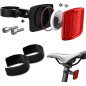 Stealth AirTag Bike Mount: Hidden, Waterproof Tracker with Reflector - Fits 27.2-31.6mm Seatposts