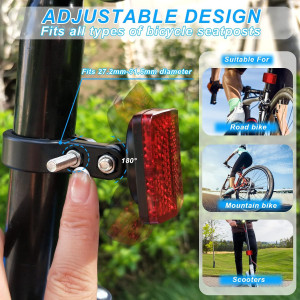 Hidden Airtag Bike Mount - GPS Tracker Case for E-Bike & Scooter Theft