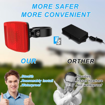 Hidden Airtag Bike Mount - GPS Tracker Case for E-Bike & Scooter Theft