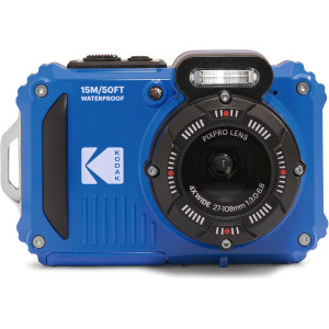 KODAK PIXPRO WPZ2 16MP Waterproof Rugged WiFi Digital Camera Blue