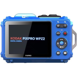 KODAK PIXPRO WPZ2 16MP Waterproof Rugged WiFi Digital Camera Blue