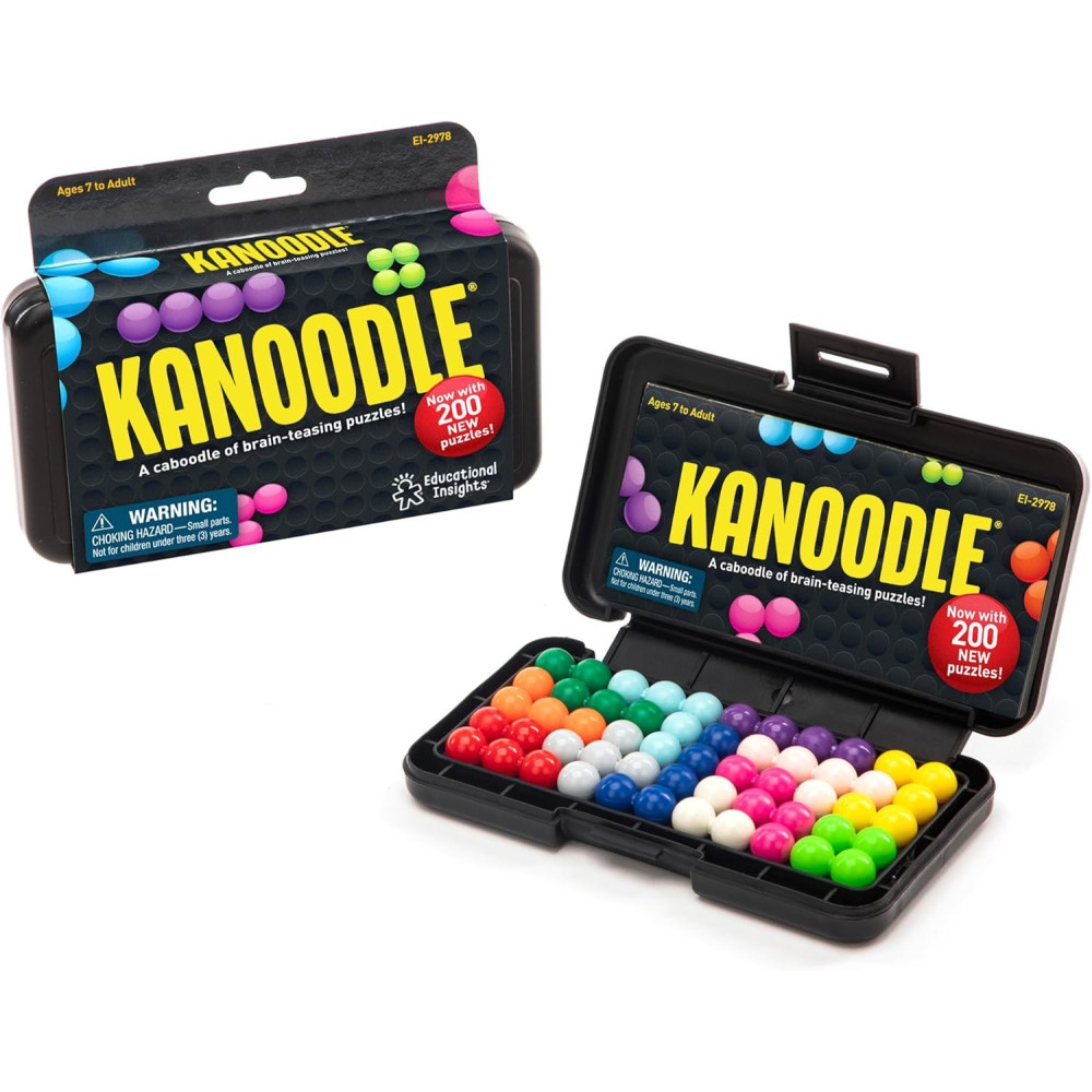 Kanoodle 3D Puzzle : 200 défis, cadeau enfants 7+