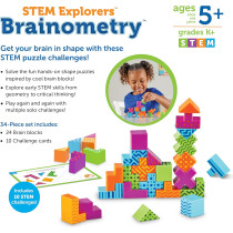 Jeux STEM Brainometry 34 pièces pour enfants 5+, école