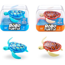 ROBO ALIVE Tortue Robotique Nageuse Orange/Bleu - Pack 2