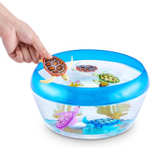 ROBO ALIVE Tortue Robotique Nageuse Orange/Bleu - Pack 2