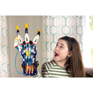 Kit STEM Thames & Kosmos Main Cyborg Géante Hydraulique