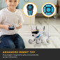 Robot Chien Interactif Intelligent: Commandes Vocales, Programmable, Danse - Le Cadeau Éducatif Parfait! Robot Chien Interactif Intelligent: Commandes Vocales, Programmable, Danse - Le Cadeau Éducatif Parfait!