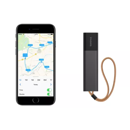 Invoxia Roadie : Traceur GPS Sans SIM - Localisation & Alertes Zones, Batterie 8 Mois. Ne Perdez Plus Jamais Rien !