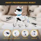 Robot Chien Interactif Intelligent: Commandes Vocales, Programmable, Danse - Le Cadeau Éducatif Parfait!