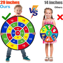 BooTaa 29 Kids Dart Board with Sticky Balls – Fun Indoor/Outdoor Game