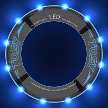 TOSY Flying Ring - Super Bright RGB LED Toy for Kids, Waterproof & Safe
