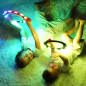 TOSY LED Flying Ring: 30m Flight, Waterproof, Rechargeable - Day & Night Fun!