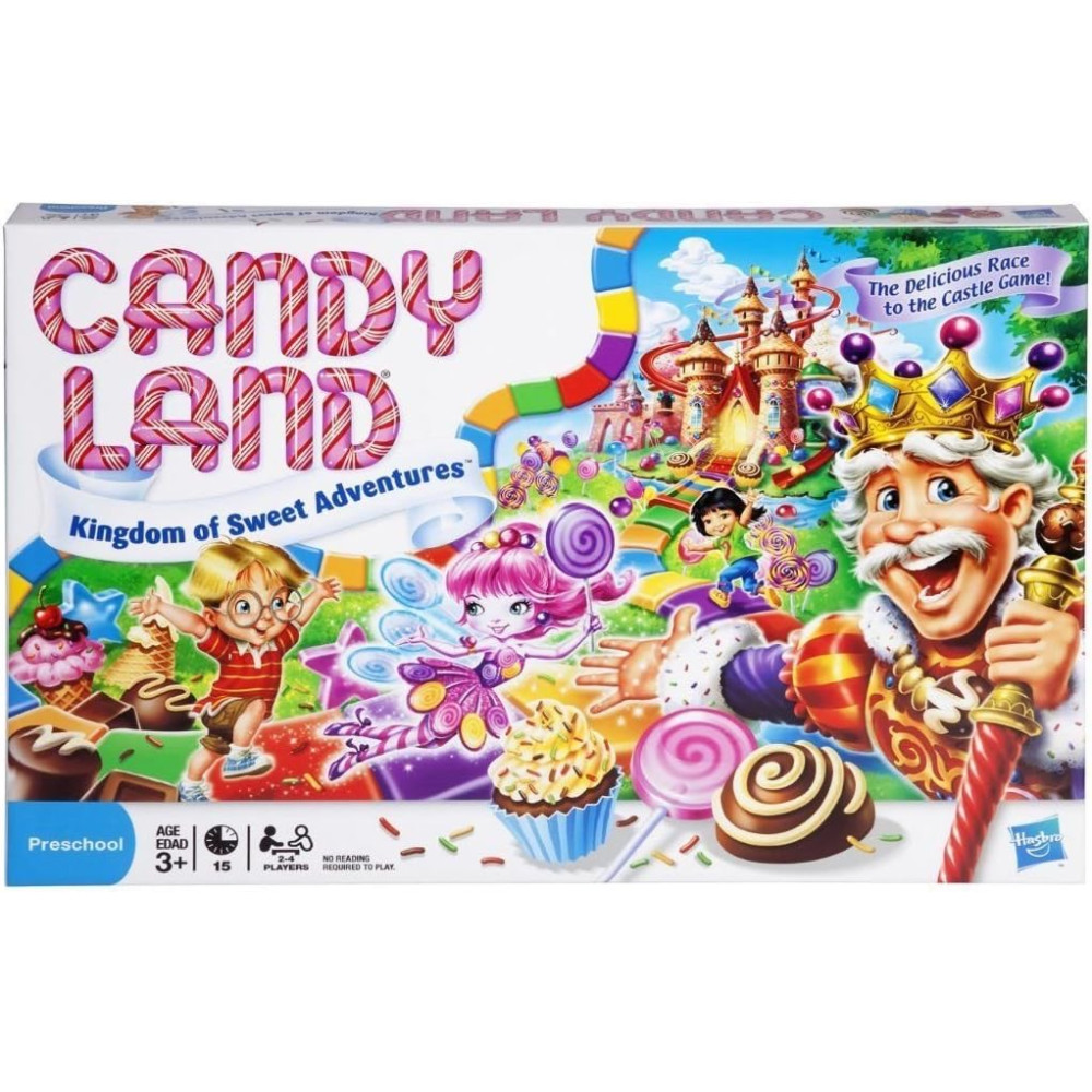 Hasbro Candy Land Kingdom of Sweet Adventures Board Game for Kids 3+