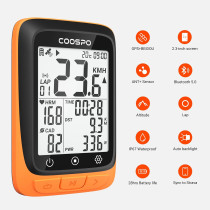 COOSPO Compteur Vélo GPS Sans Fil Étanche 2.4 LCD