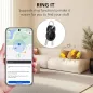 Traqueur GPS Android Étiquettes Intelligentes : Retrouvez Facilement Vos Objets, Autonomie 1 An, Alarme Puissante!