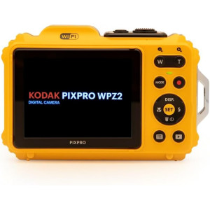 Appareil photo KODAK PIXPRO WPZ2 16MP étanche et robuste jaune