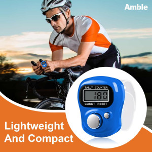 Amble 12 Pack Electronic Finger Counter with 5 Digit LCD Display