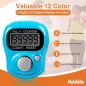 Amble Pack de 12 Compteurs Electroniques LCD: Suivez vos Tours, Points et Marchandises Facilement!