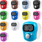 Amble Digital Finger Counters 12-Pack: Handheld Tally Clicker with LCD - Perfect for Counting & Tracking!
