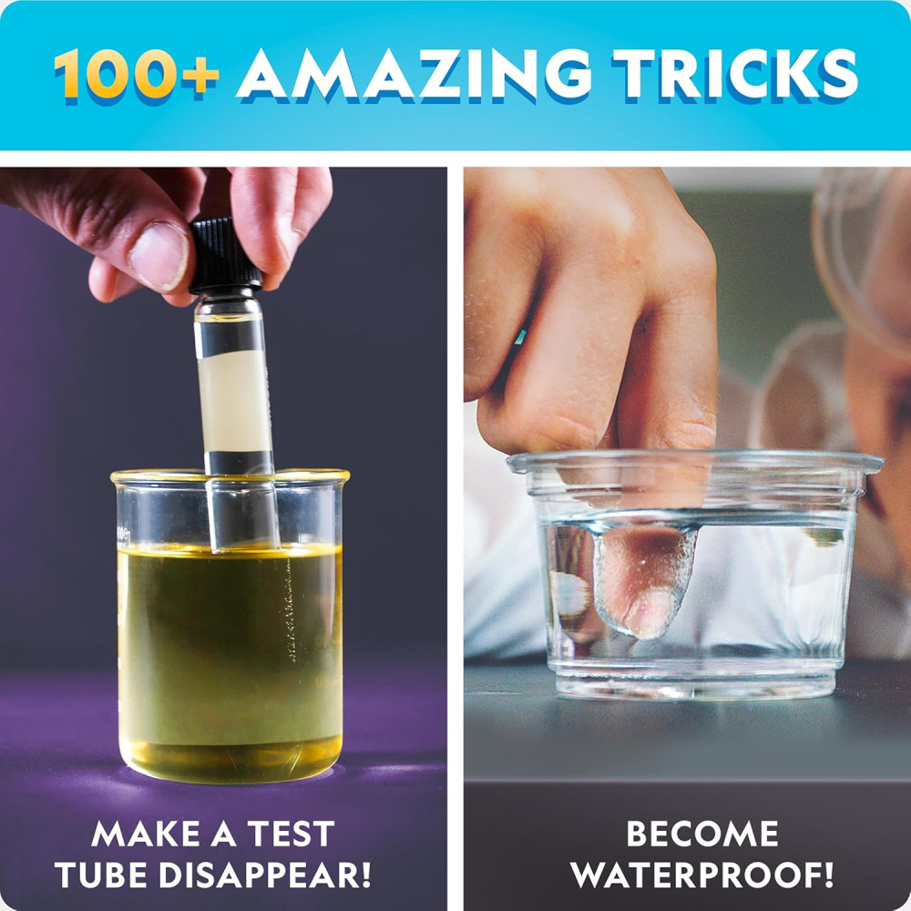 NATIONAL GEOGRAPHIC Science Magic Kit: 100+ STEM Experiments for Kids