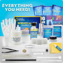 NATIONAL GEOGRAPHIC Science Magic Kit: 100+ STEM Experiments for Kids