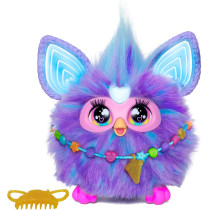 Furby Purple interactif avec 15 accessoires mode pour enfants