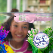 Axolotl interactif Alix avec piscine gonflable et lumières